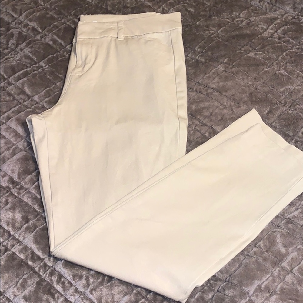 Khaki Pixie Pants